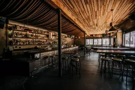Inside Churchill a bar in the Duboce Triangle