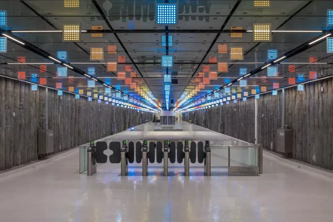 《贝博体彩app》(Erwin Redl)， 2021年，中央地铁:联合广场市场站